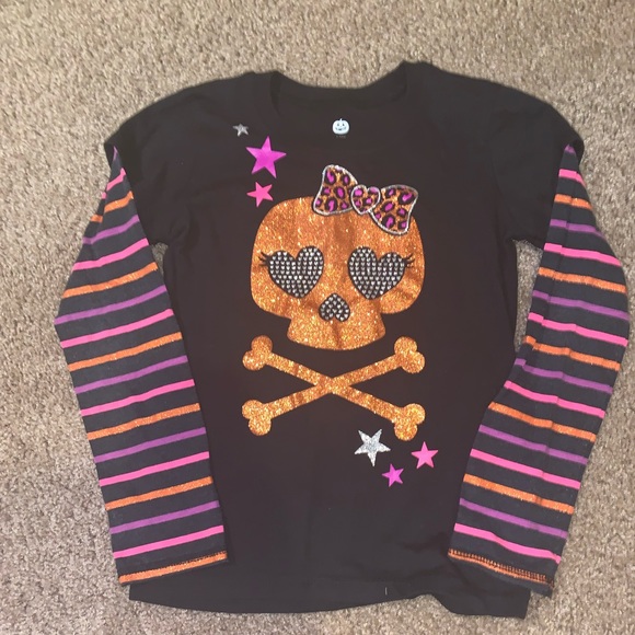 Kids Halloween long sleeve t-shirt - Picture 1 of 2
